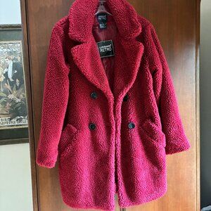 Urban Retro Faux Fur Stylish Coat